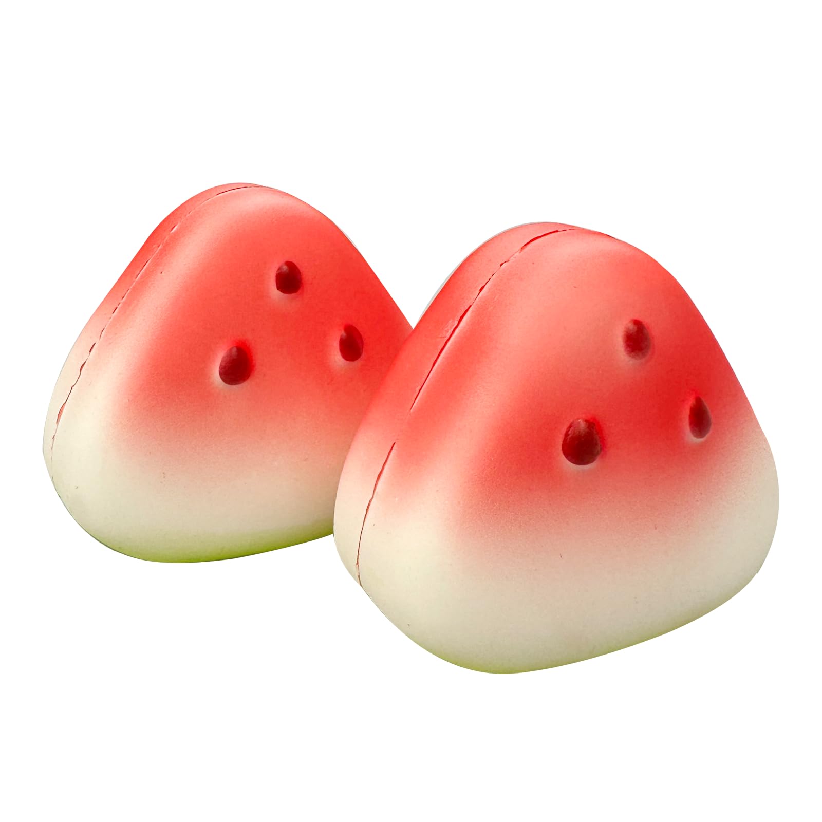 2PCS Watermelon Squishy Toy, Slow Rising Squishy Cute Fruit Toy Stress Relief Squishy Cute Stress Toy for Kids Birthday Gift,Cute Summer Fruit Stress Relief Lovely Squishys Squishi Squeeze Toys