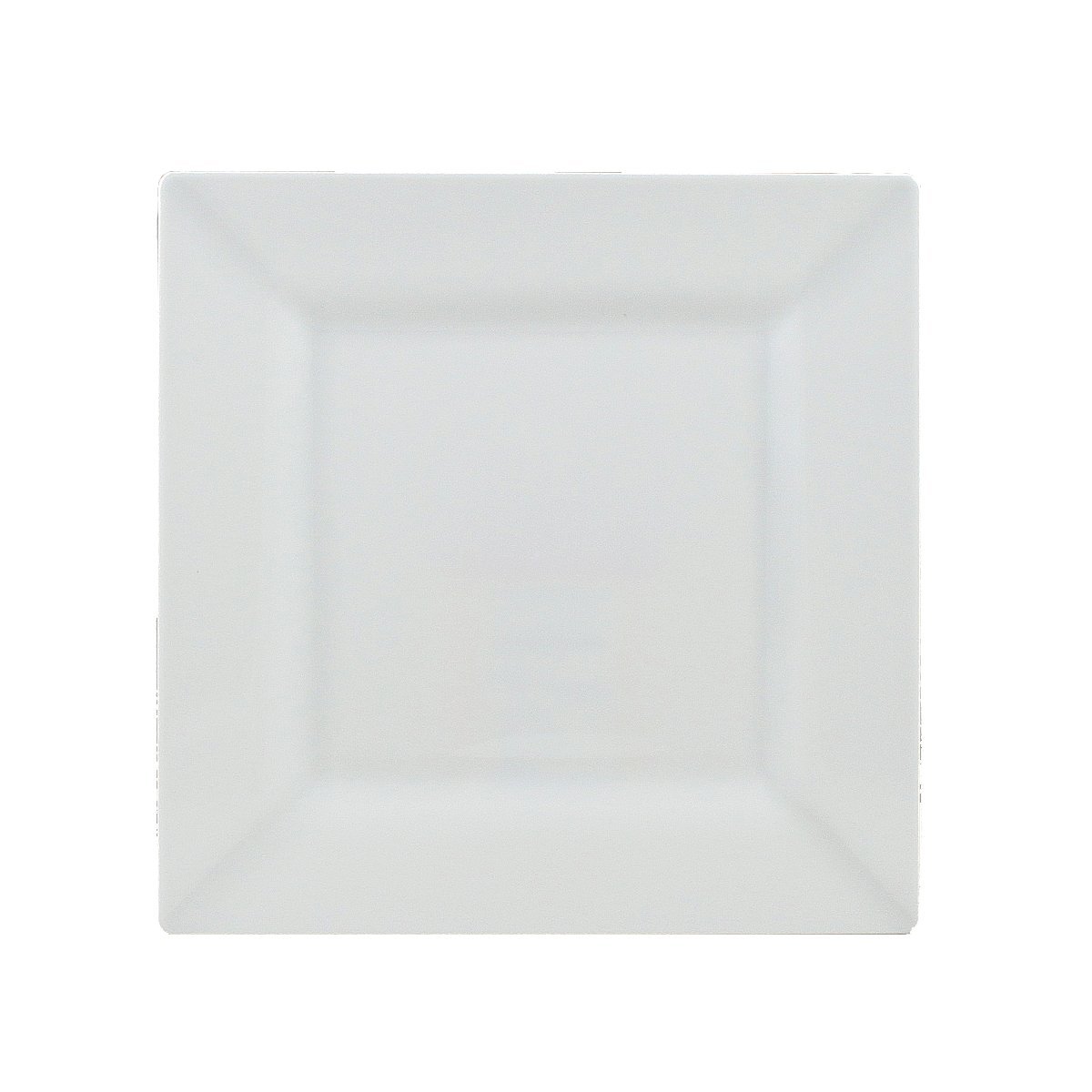 Maryland Plastic Dessert 6.5" | White | Simply Squared | 10 Pcs. Plate