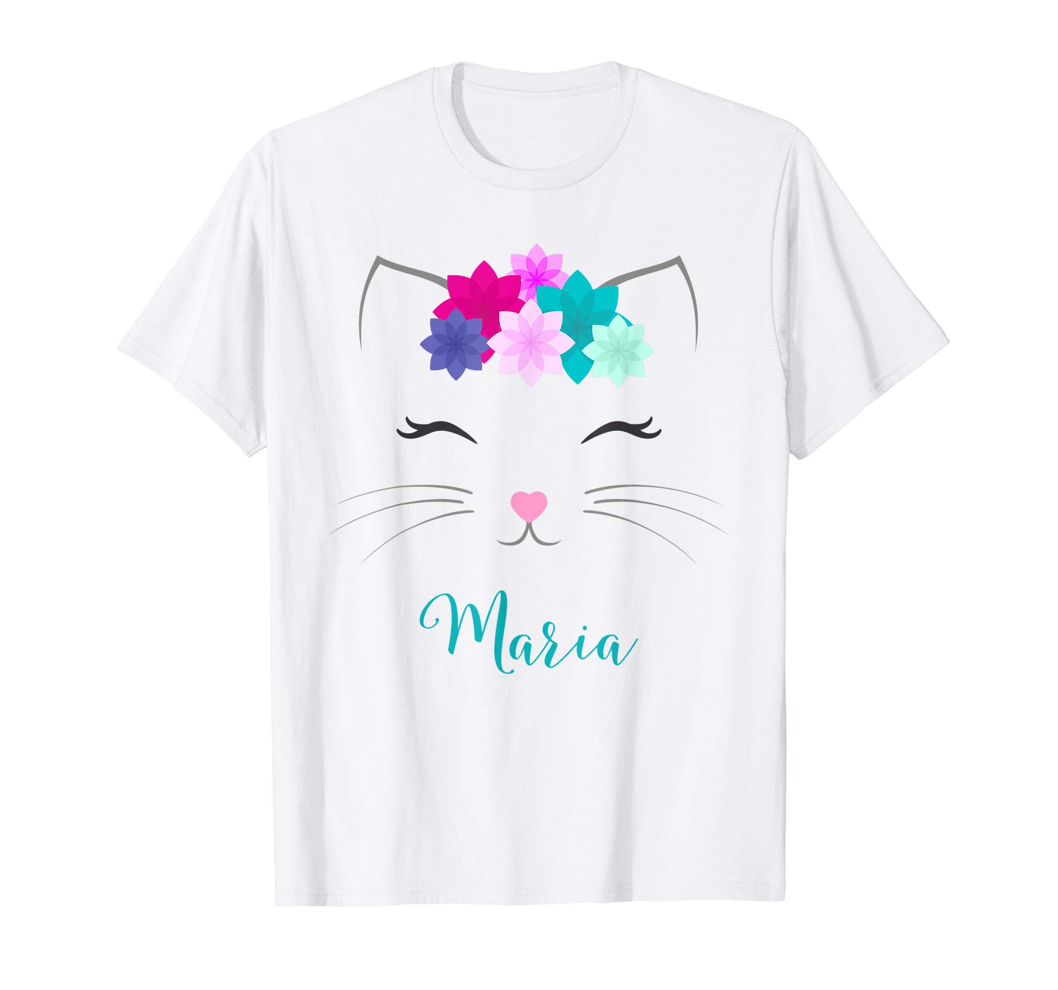 Kitty Cat Name Gift MariaMaria Name Gift - Personalised Kitty Cat T-Shirt