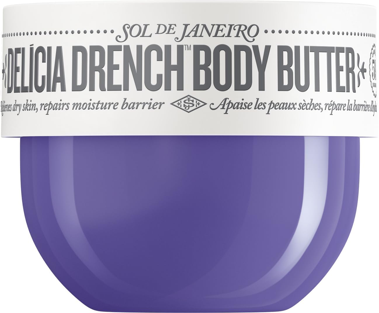 Sol de JaneiroMini Delícia Drench Body Butter for Intense Moisture and Skin Barrier Repair