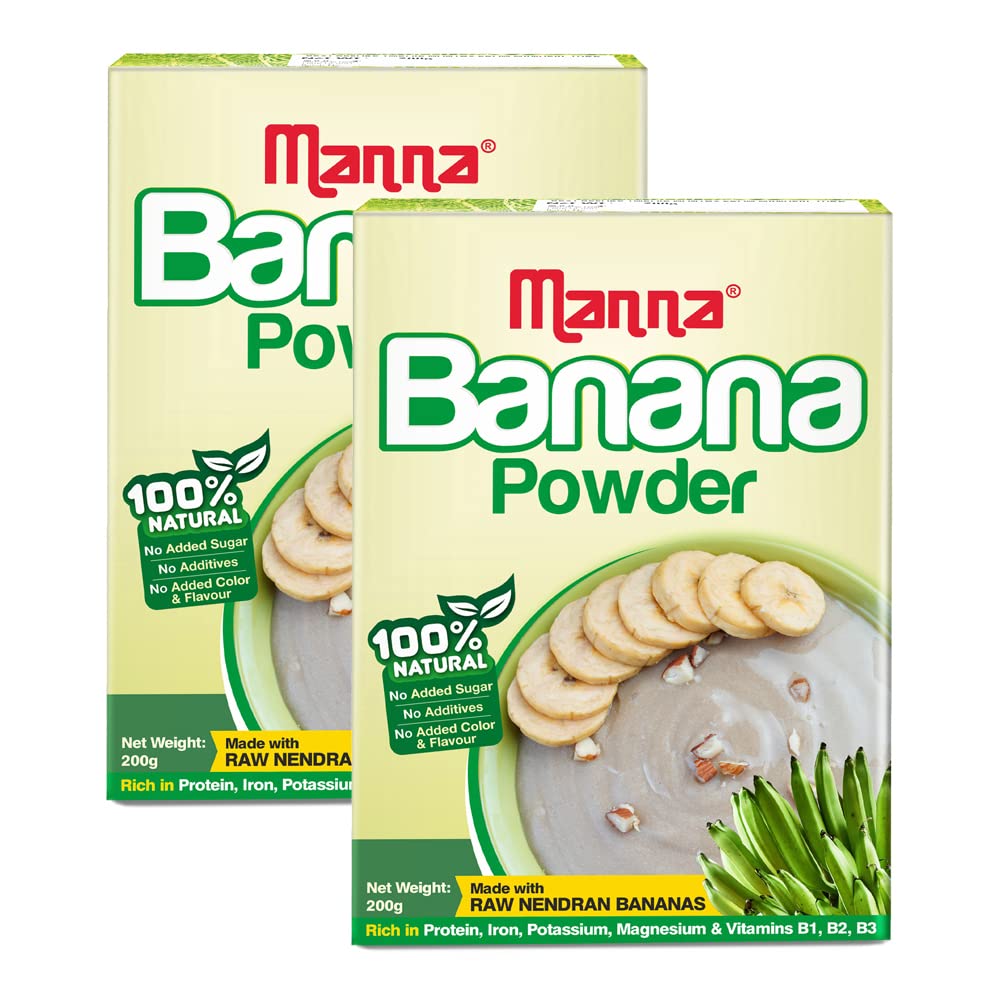 Manna Banana Powder Pack of 2 (200g Each)