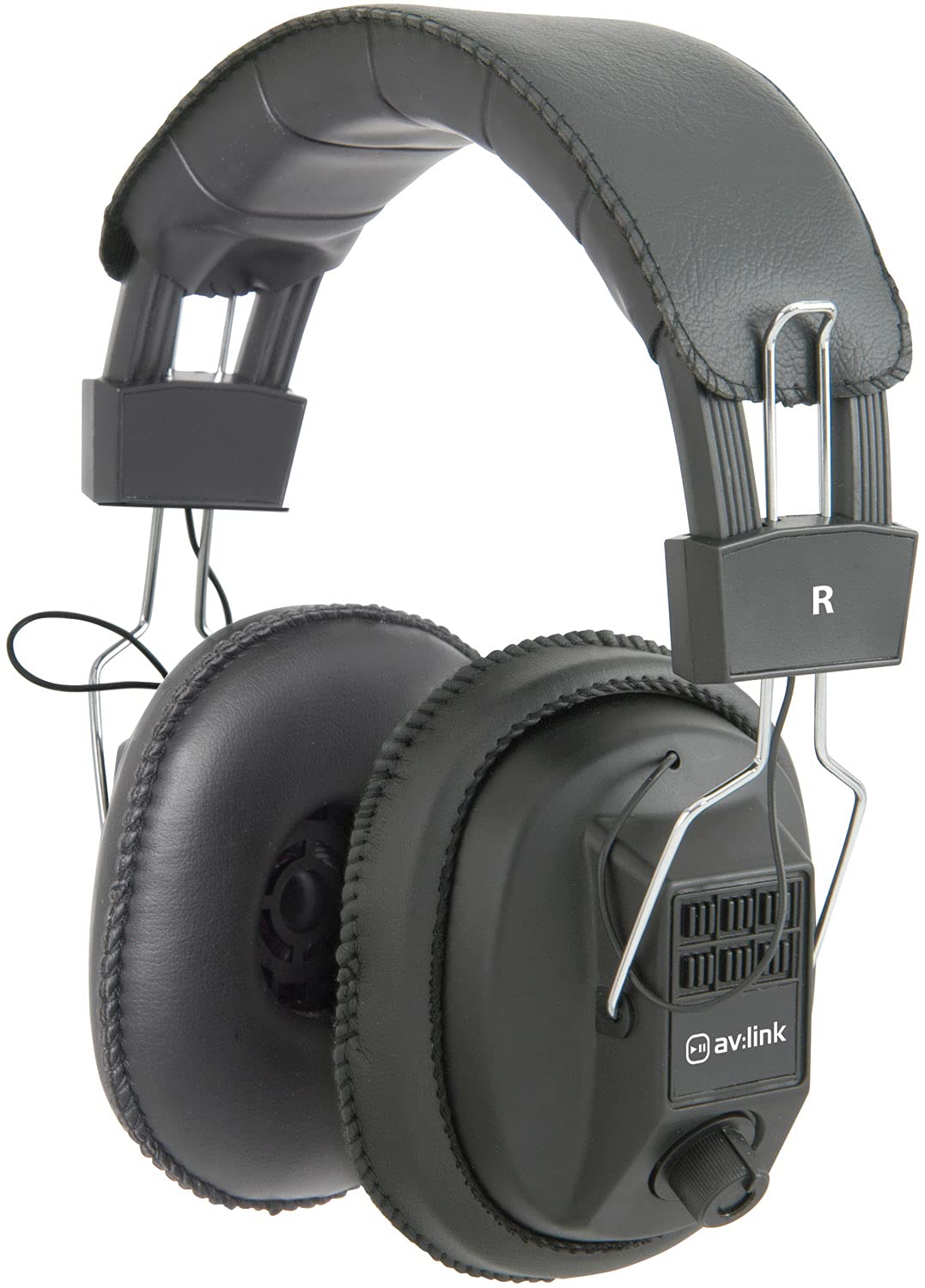 AV Link MSH40 m Headphones with Independent Left and Right Ear Volume Controls