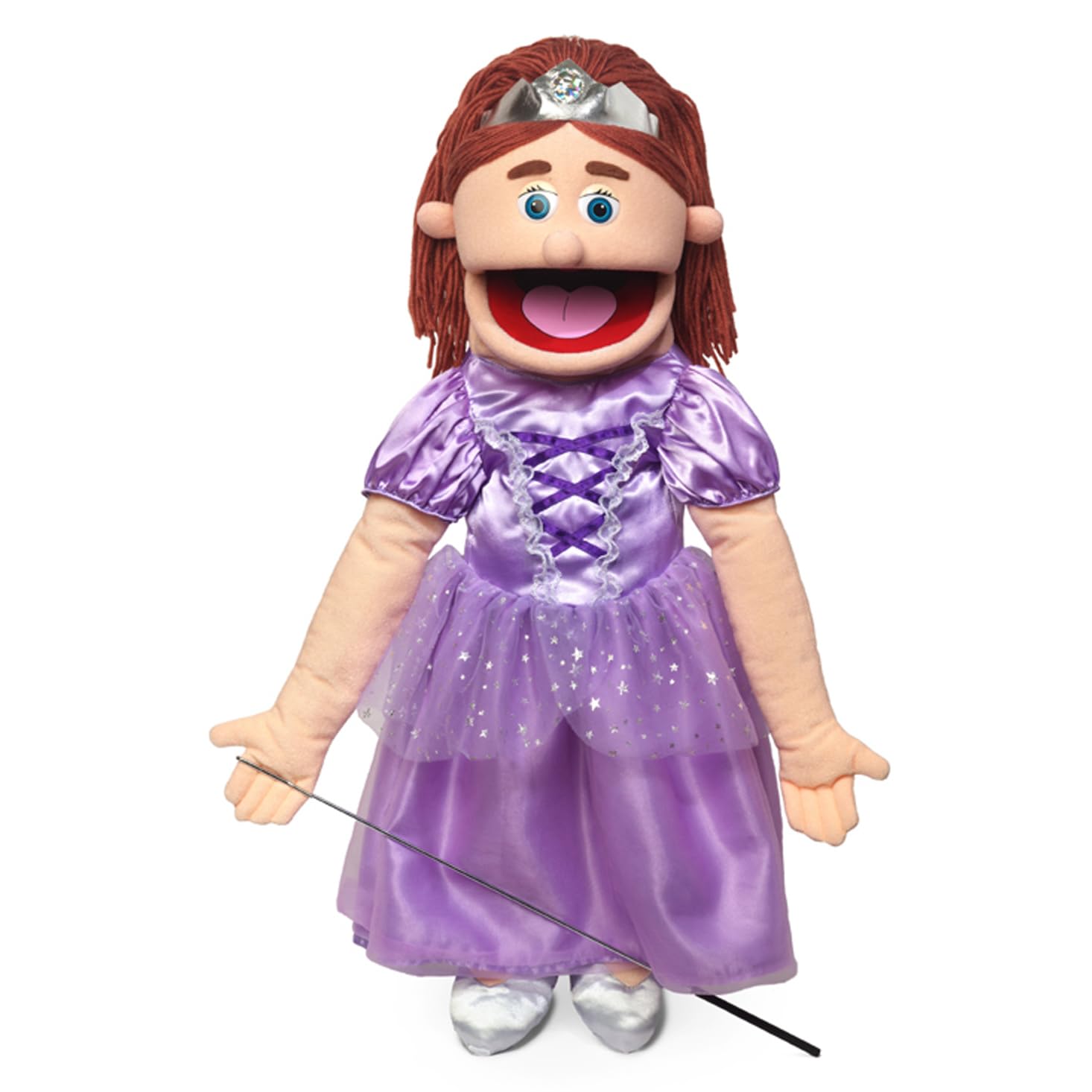 25" Princess, Peach Girl, Full Body, Ventriloquist Style Puppet