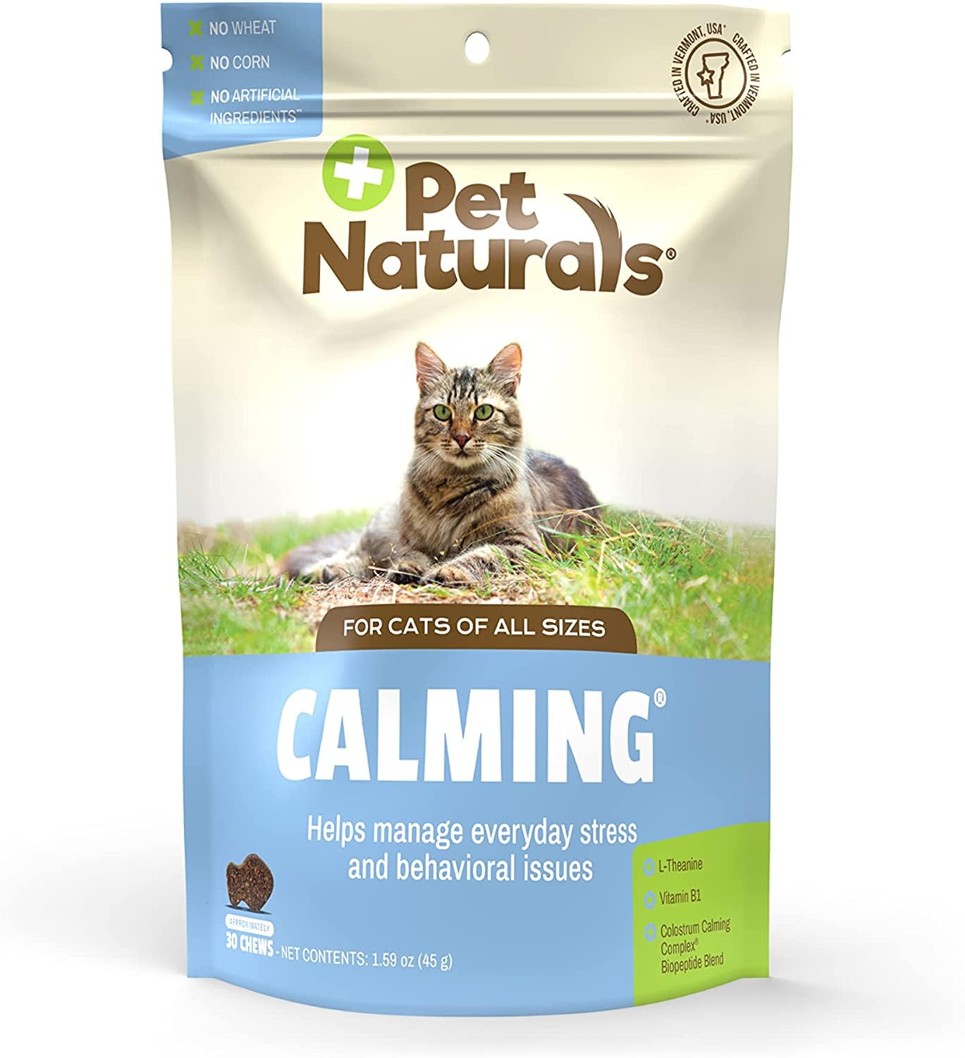 Pet Naturals of Vermont 30 Daily Calming Chew for Cats