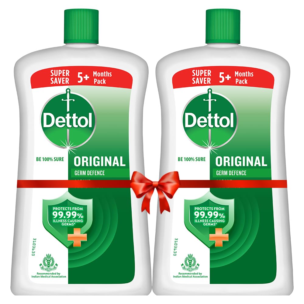 Dettol Original Liquid Soap Jar - 900 ml (Pack of 2)