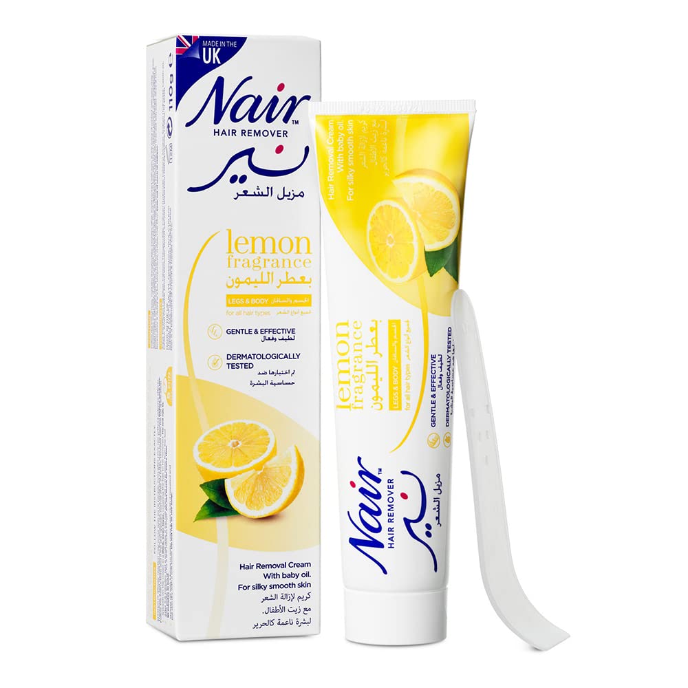 Nair Tube Hair Remover Cream Lemon Fragrance, 110g '