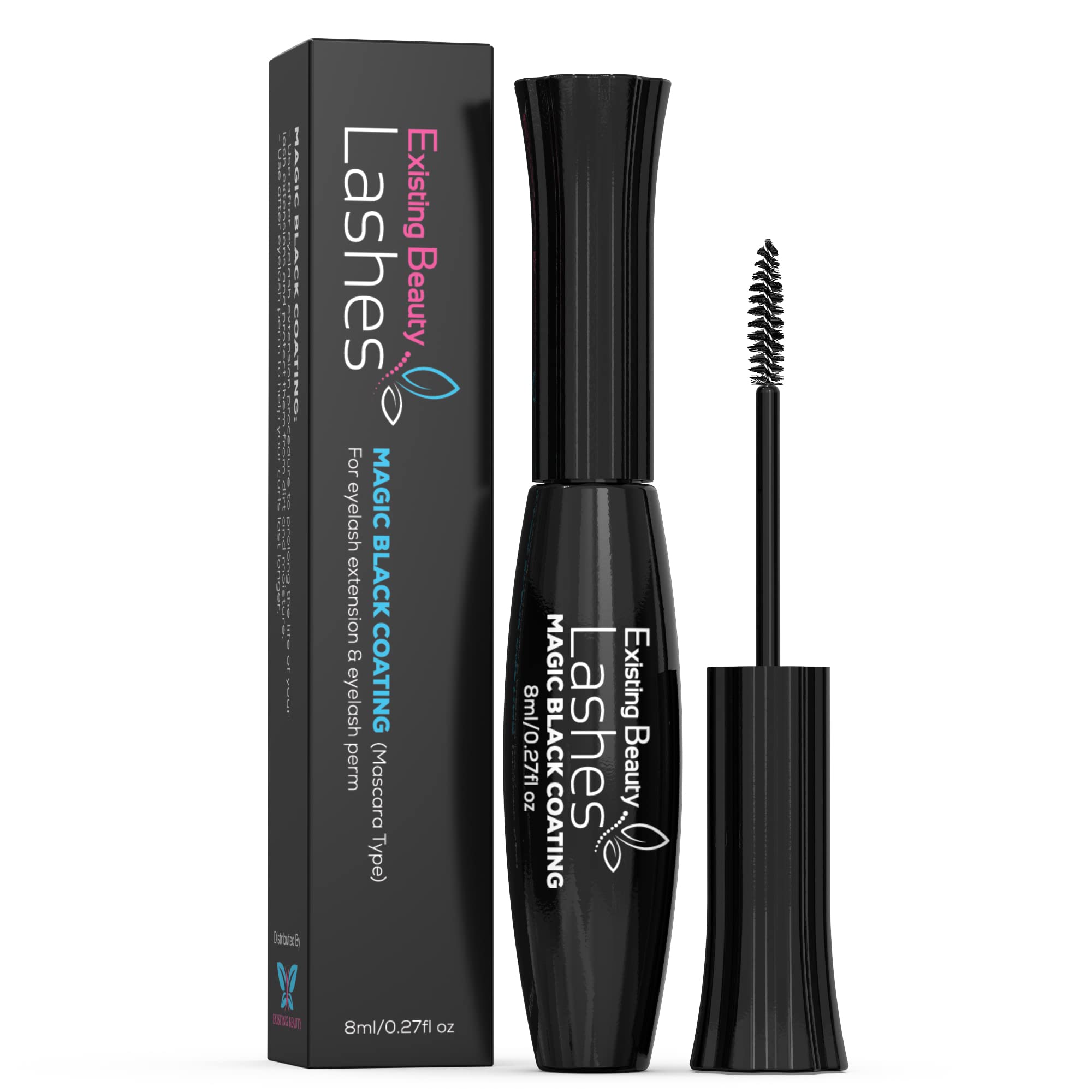 Existing BeautyLashes Eyelash Extension Sealant Magic Black Coating - Lash Sealant for Eyelash Extensions - and Professional Eyelash Sealer for Lash Extensions, Eyelash Coating Sealant 8ml/.27 fl oz