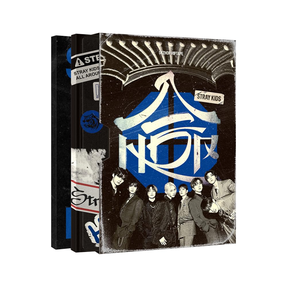 [PreOrder Benefits] STRAY KIDS SKZ : SKZHOP HIPTAPE HOP Limited (Hiptape Version) Album CD-R+Trading Card Set+4-Cuts Photo+Folded Poster+Sticker+Photobook+CD Book+Photocard+Unit Photocard+Mini Poster