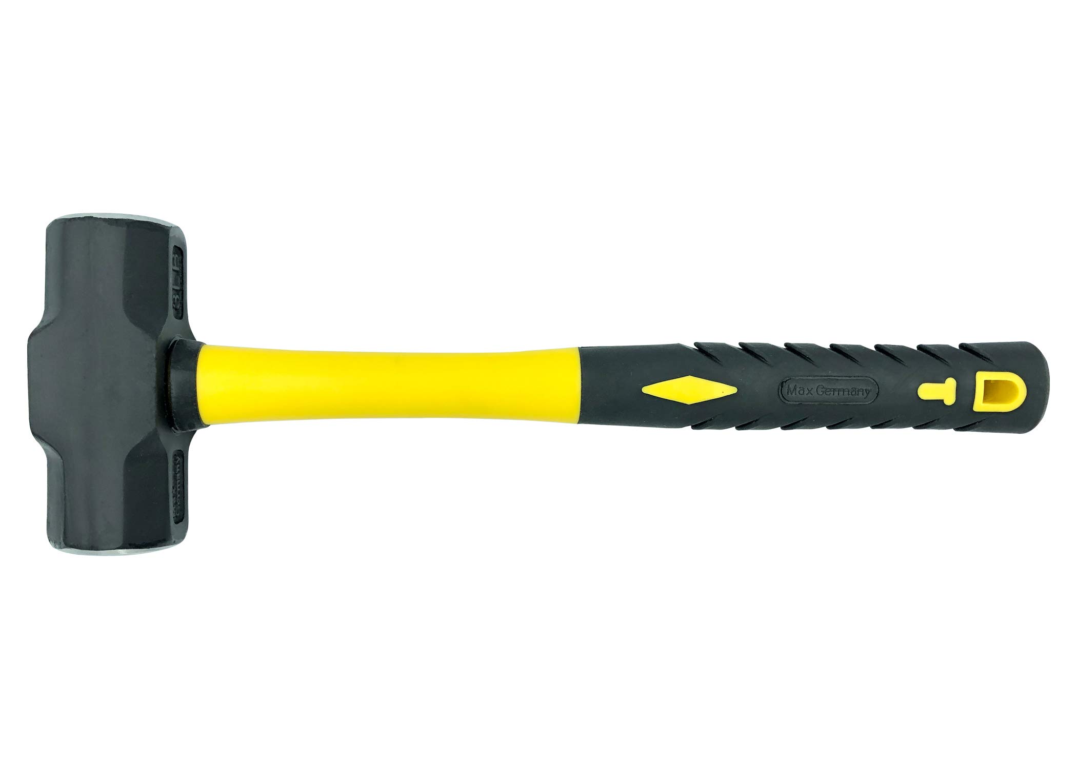 Max Germany Sledge Hammer High Quality with Fiber Handle (4 Lbs)