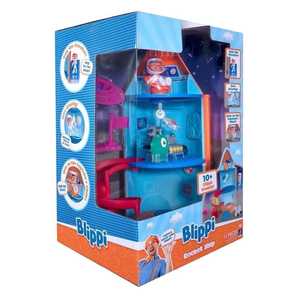 Blippi Rocket Ship Playset