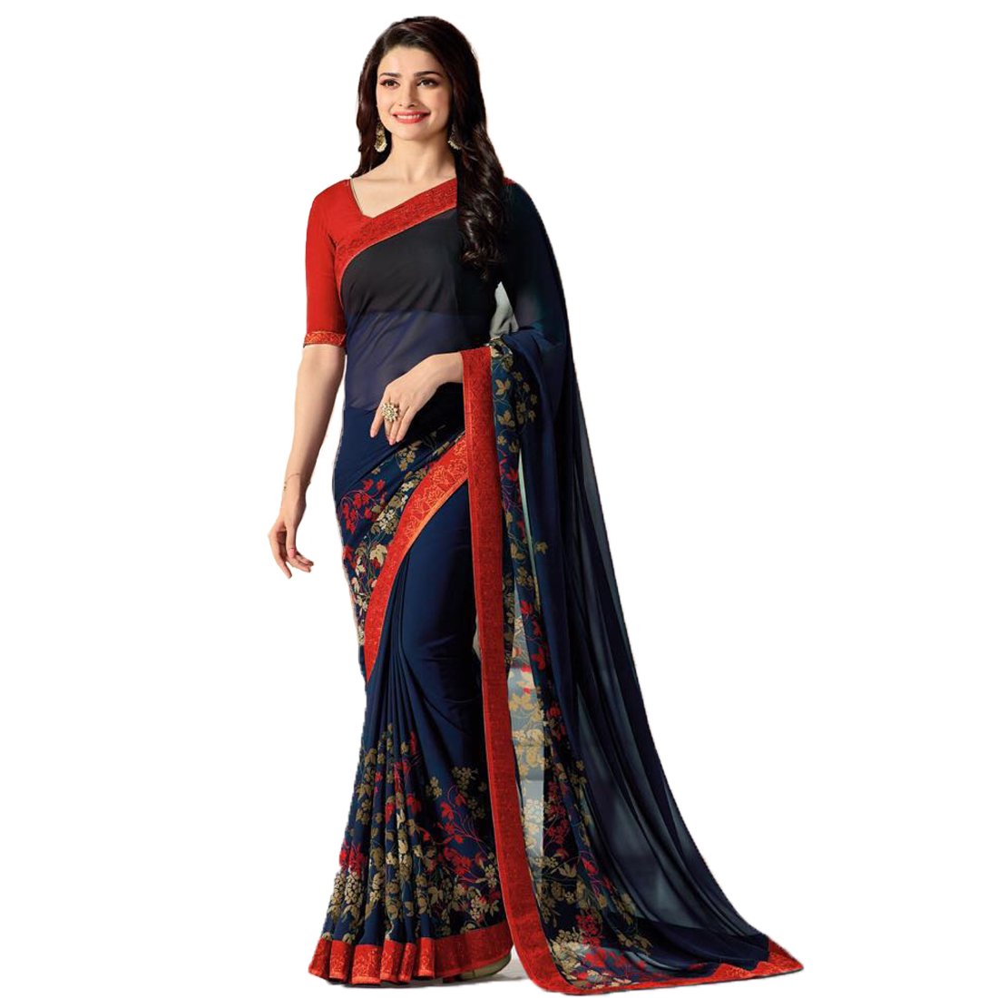 RAJESHWAR FASHION WITH RFPure Georgette Saree