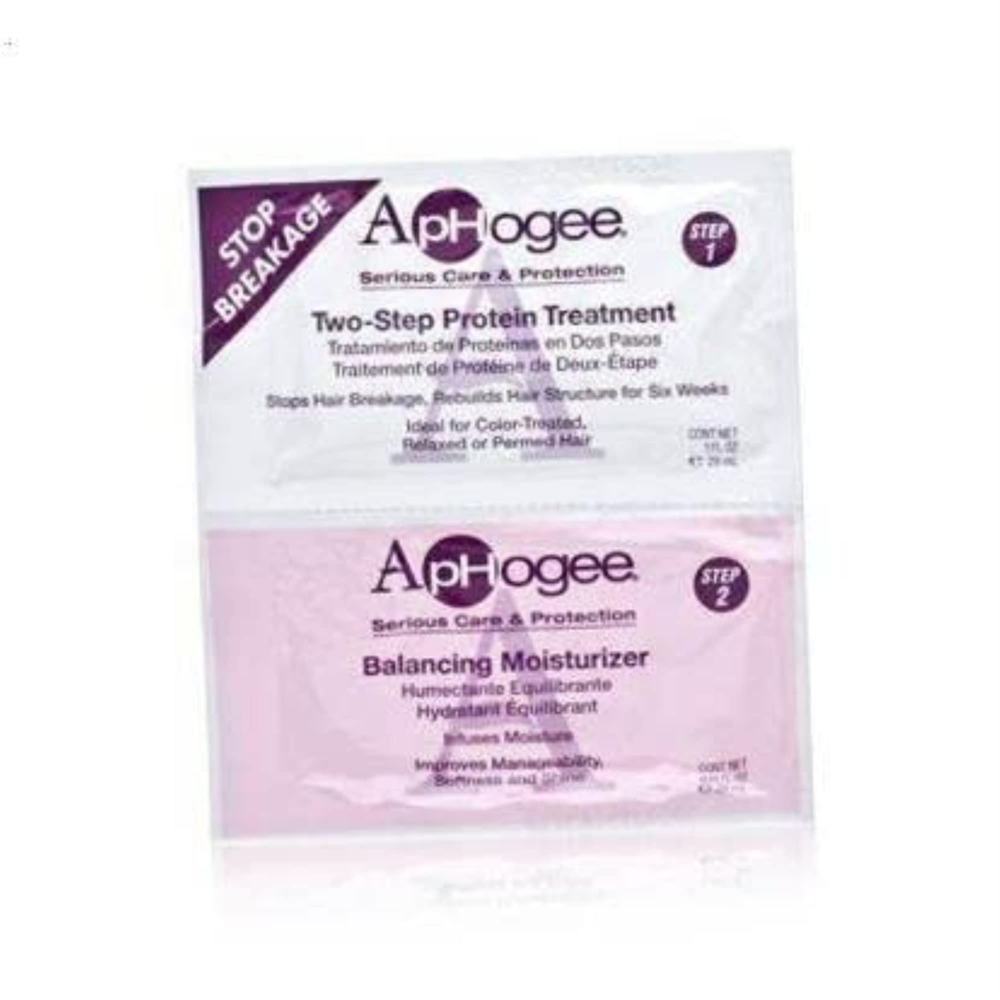 AphogeeStop Breakage on Chemically Treated or Damaged Hair 1.0oz)- Set of 2 Pack