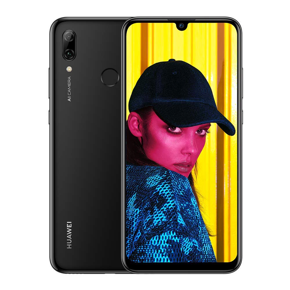 Huawei P smart 2019 15.8 cm (6.21") 3 GB 64 GB Dual SIM 4G Black 3400 mAh P smart 2019, 15.8 cm (6.21"), 3 GB, 64 GB, 13 MP, Android 9.0, Black (Renewed)