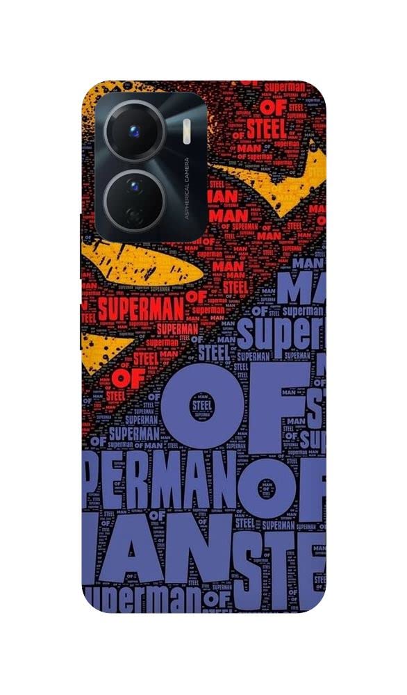 Arvi Enterprise Supman Printed Mobile Back Hard Case and Cover for Vivo Y16