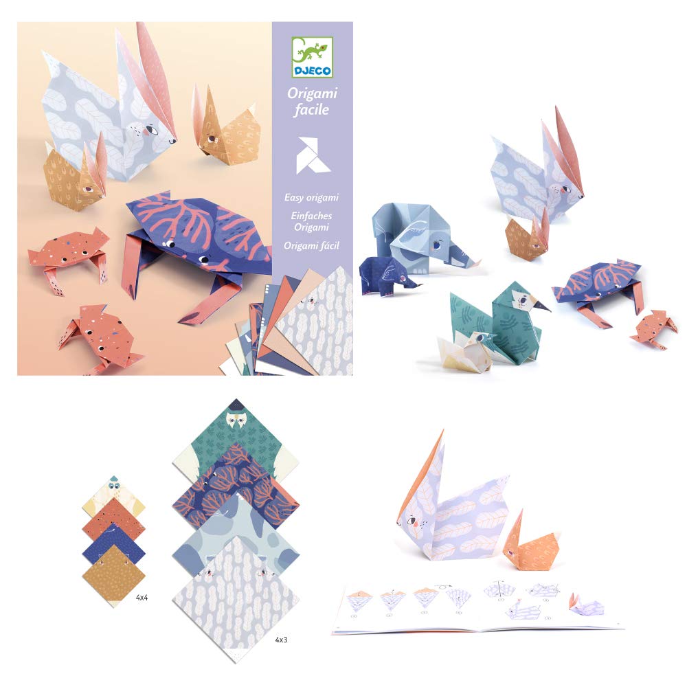 Djeco Origami Animals Family Kit