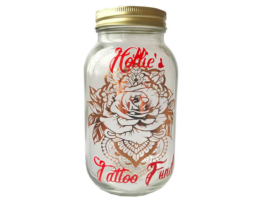 Personalised Tattoo Fund Jar