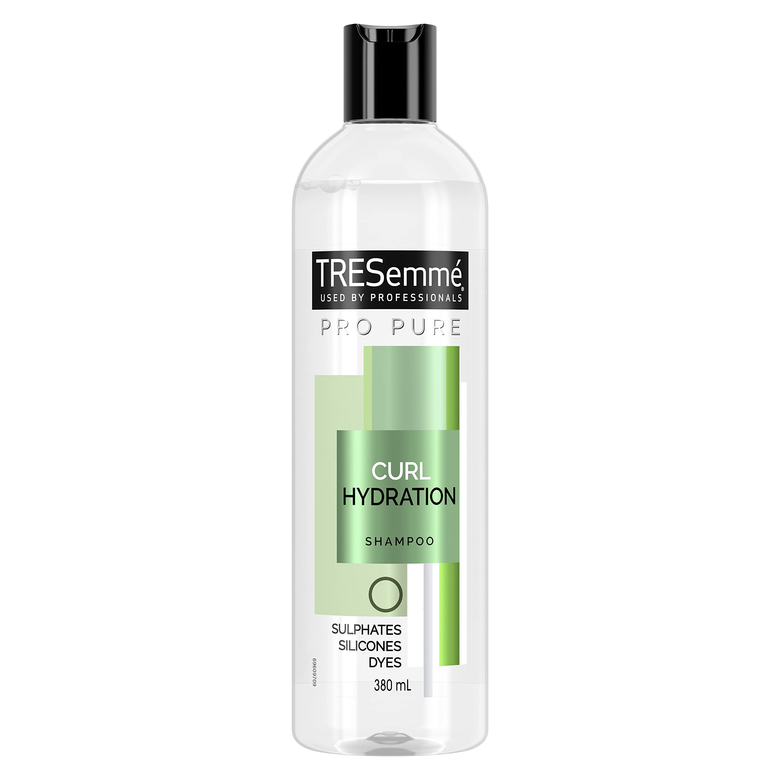 TRESemméPro Pure Curl Hydration Shampoo silicone, dye, sulphate free for curly hair 380 ml