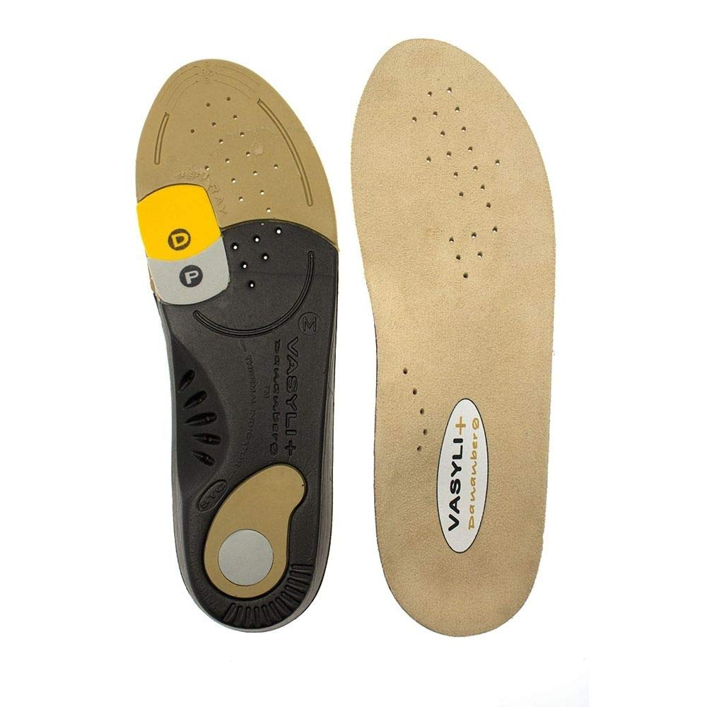 VasyliVasyli Dananberg Orthotic, Medium, Rear Foot Control, Heat Moldable, Ideal for Structural Hallux Limitus (SHL), Removeable Plugs, & Tri-Plantar Motion, Foot Support, Daily Living Aid