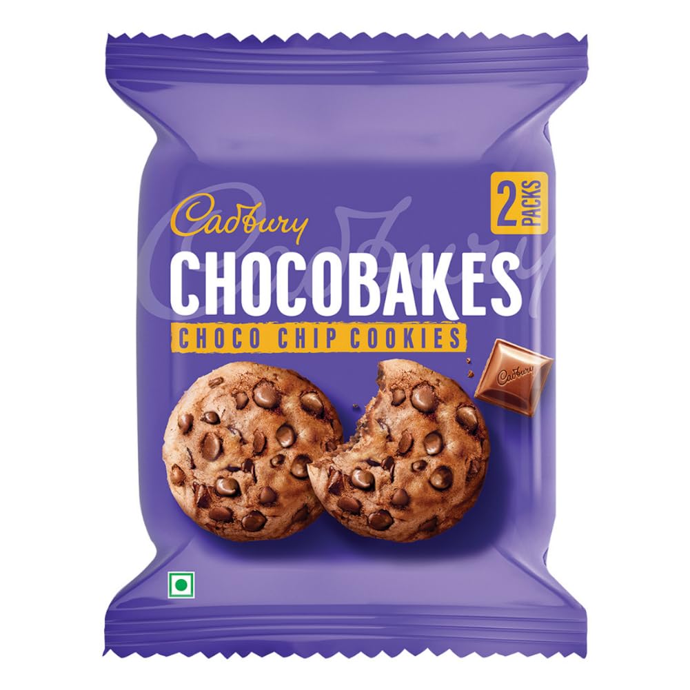 Cadbury Chocobakes ChocoChip Cookies 167 gram, Chocolate flavour