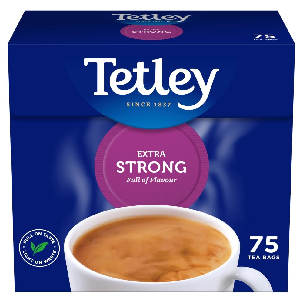 Tetley Extra Strong Tea Bags 75S 237G