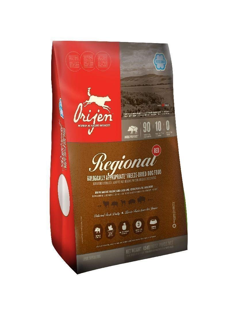 ORIJENFreeze-Dried Regional Red Formula, Dog Food, 6 Ounces