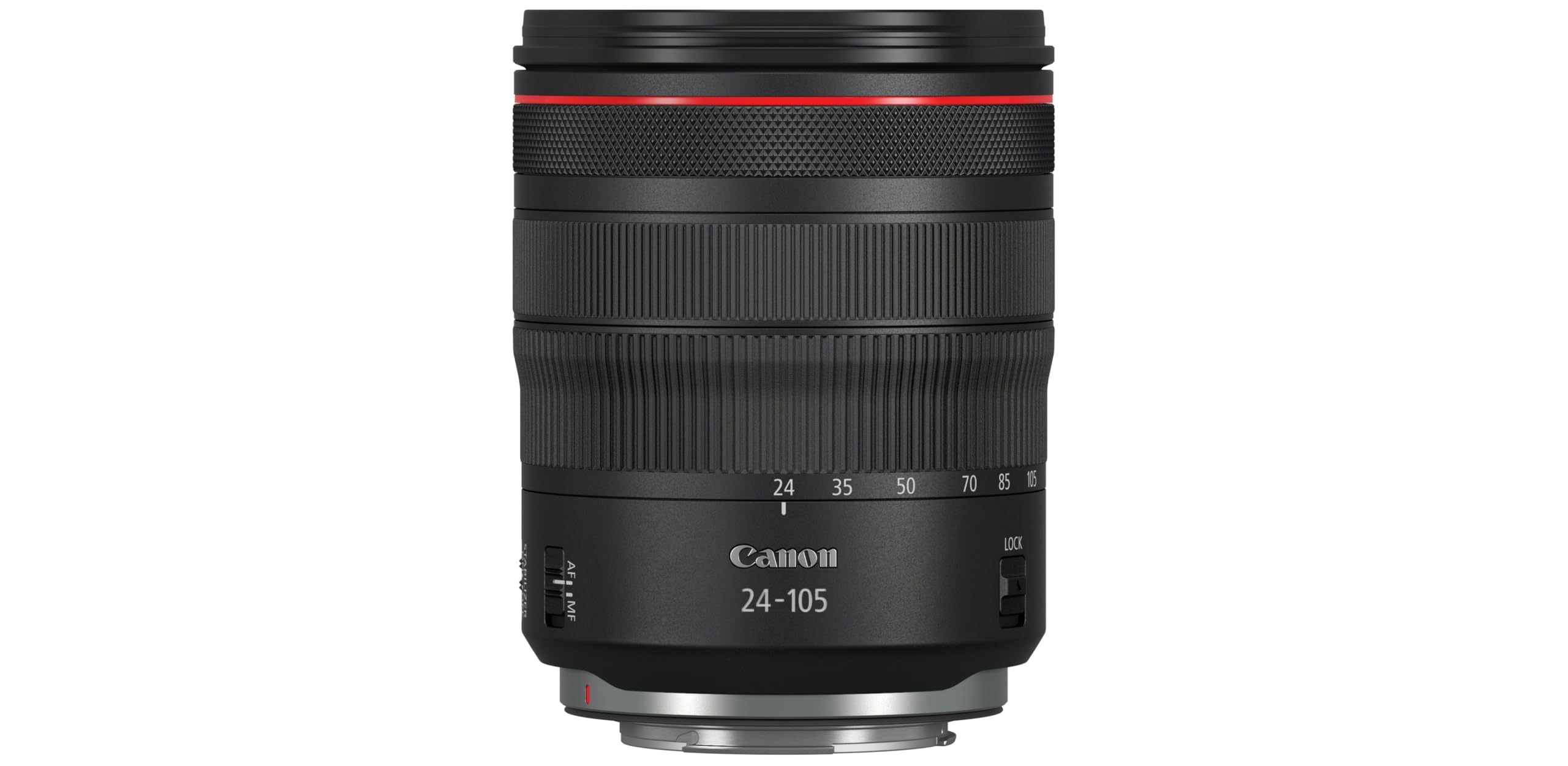 Canon RF Lens 24-105mm f/4L IS USM Lens - Pro-Quality, General-Purpose Zoom Lens for Photography & Video - 5-stops of Image Stabilisation - Nano USM Auto-Focus Motor - Compact & Lightweight Design