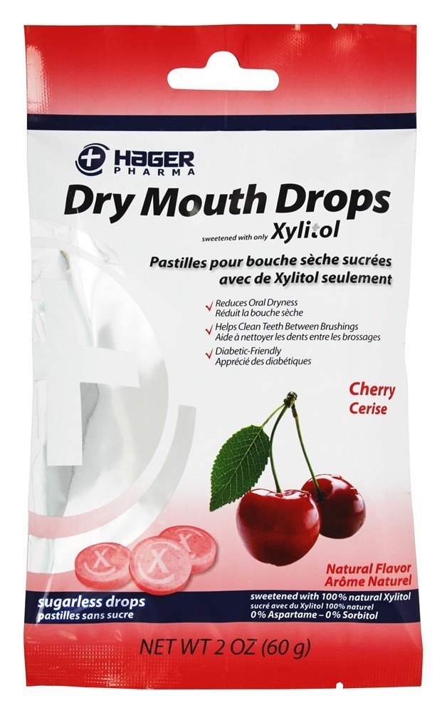 Dry Mouth Drops Cherry 26 Ct