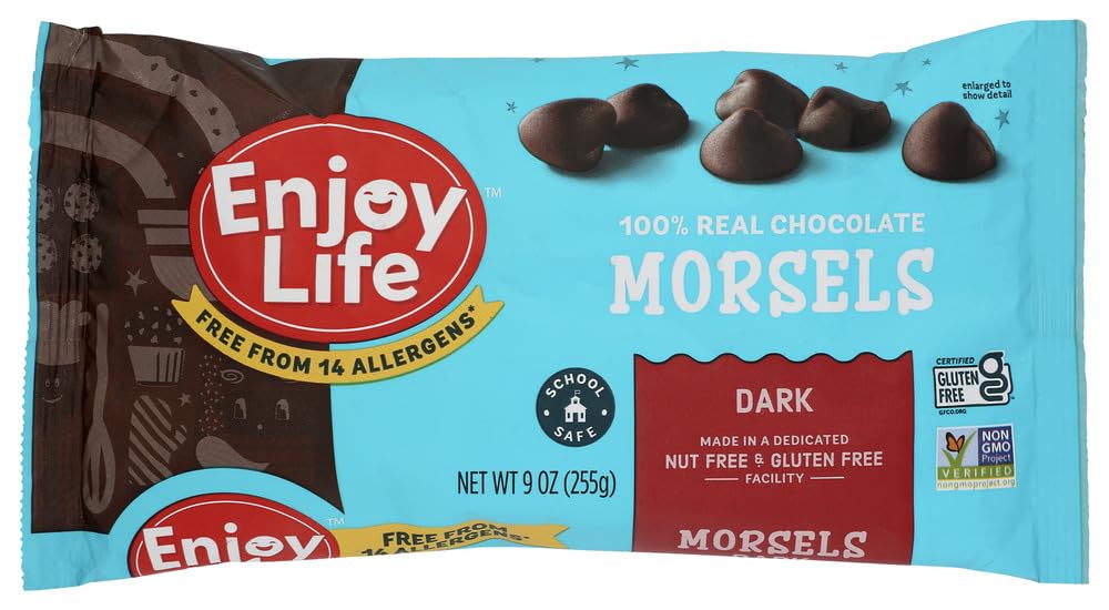 Enjoy LifeBaking Chocolate - Morsels - Dark Chocolate - 9 Oz