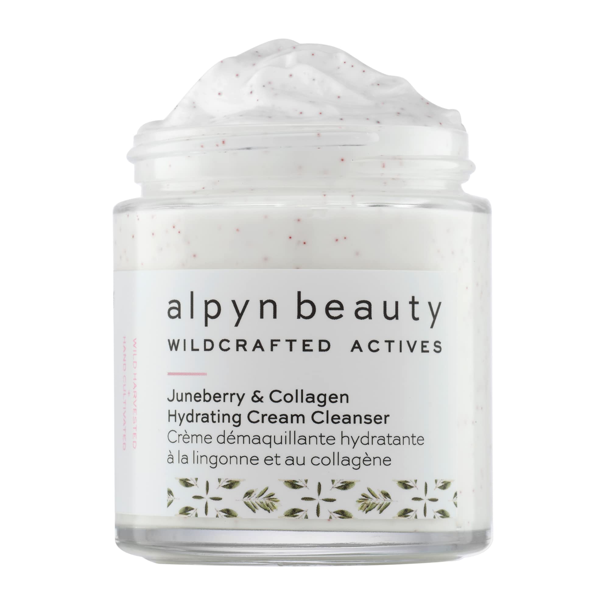 Alpyn Beauty Juneberry & Vitamin C Hydrating Cream Cleanser | Remove Dirt, Oil & Makeup | Exfoliates Dryness for Soft & Smooth Skin | 3.9 oz / 115 ml