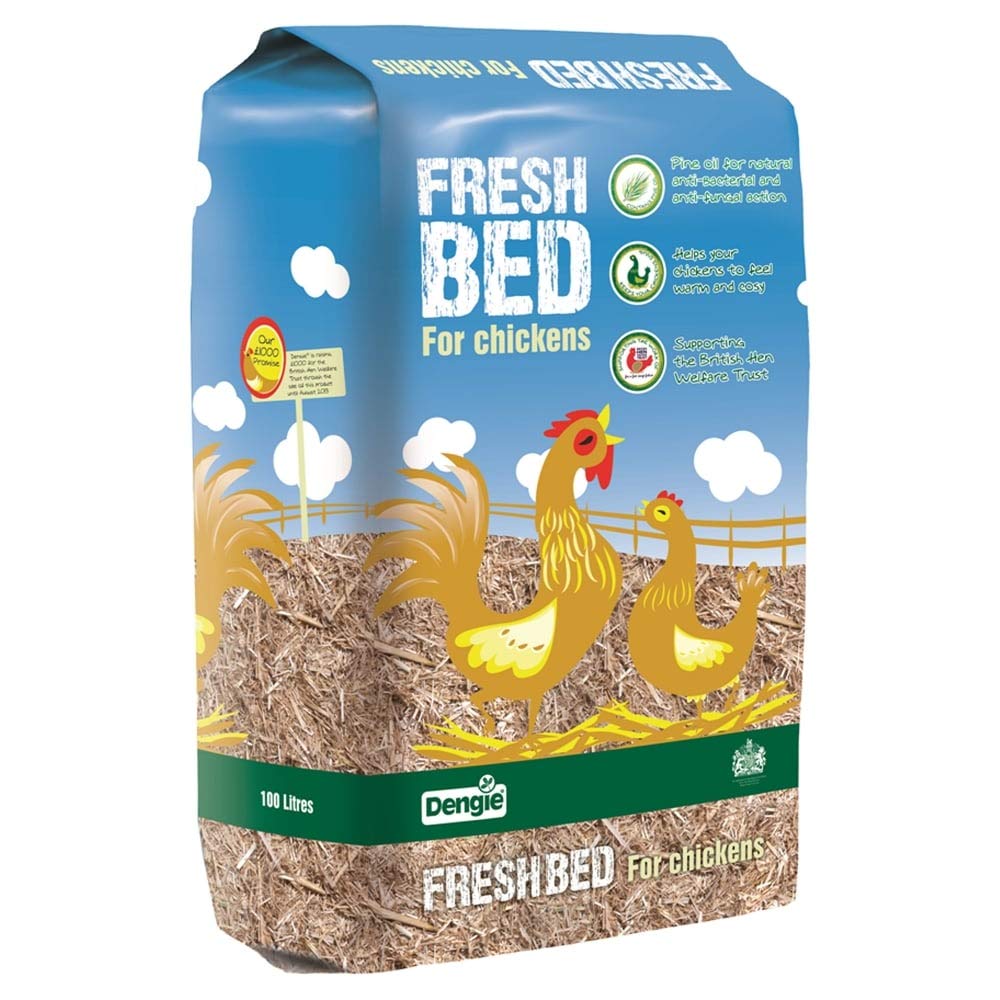 Dengie Fresh Bed For Chickens 100 litre, Chicken bedding