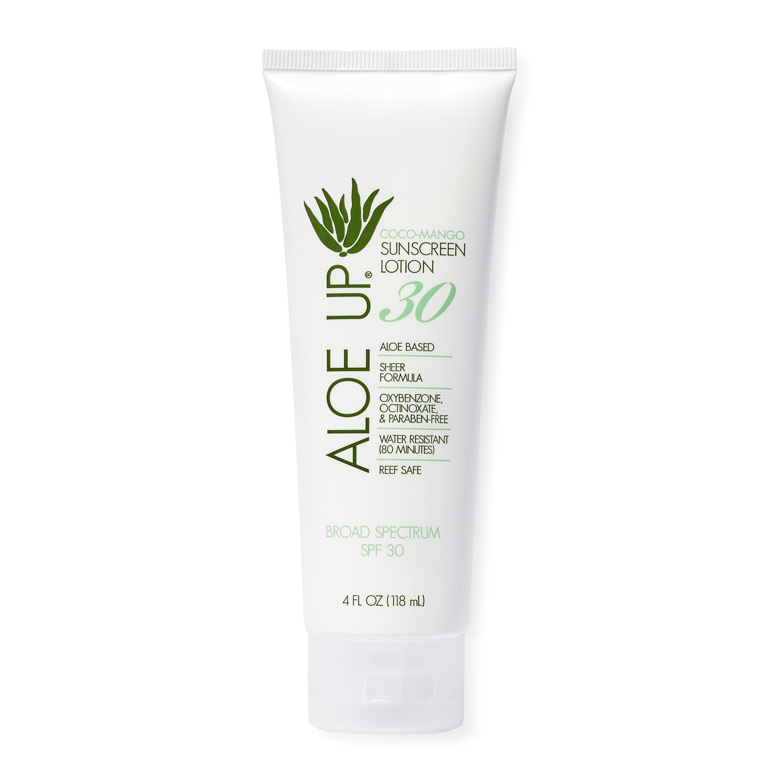 ALOE UPSun & Skin Care Products White Collection SPF 30 Sunscreen Lotion