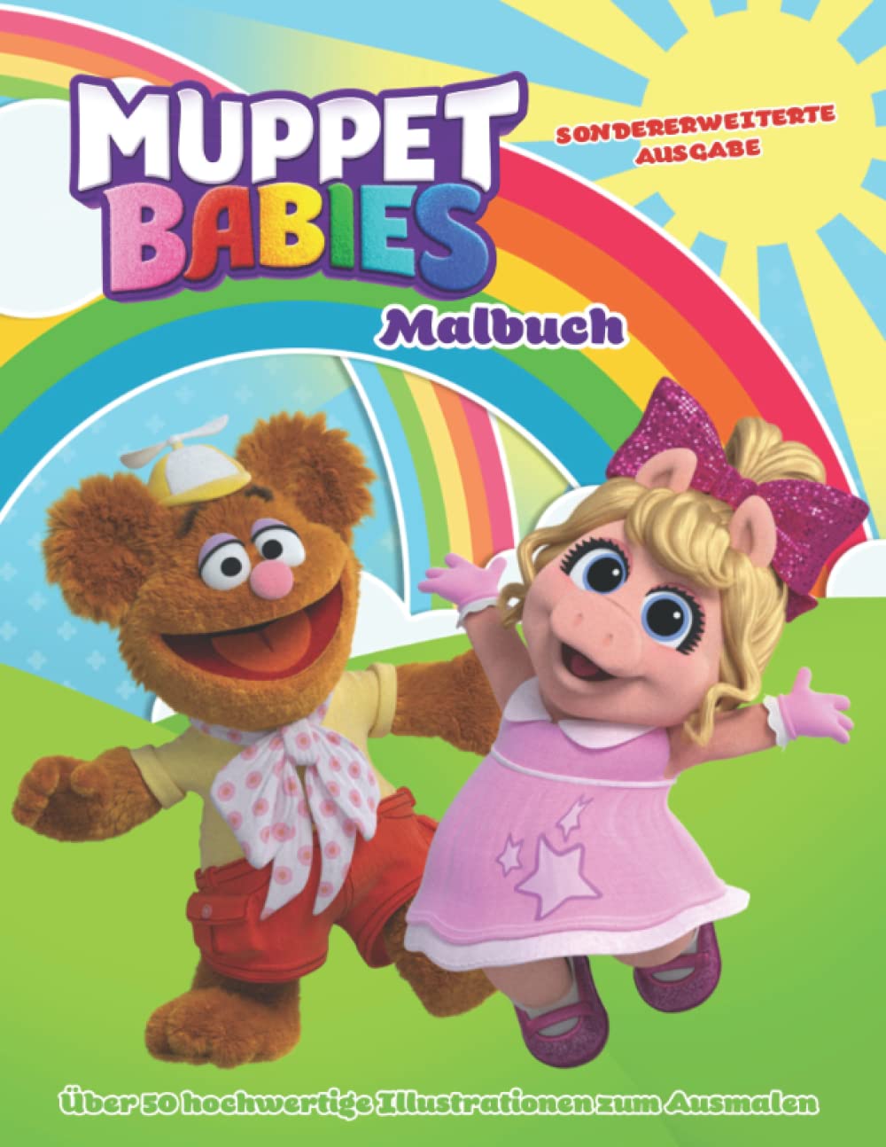 Muppet Babies: Malbuch: Über 50 hochwertige Illustrationen zum Ausmalen, SONDERERWEITERTE AUSGABE