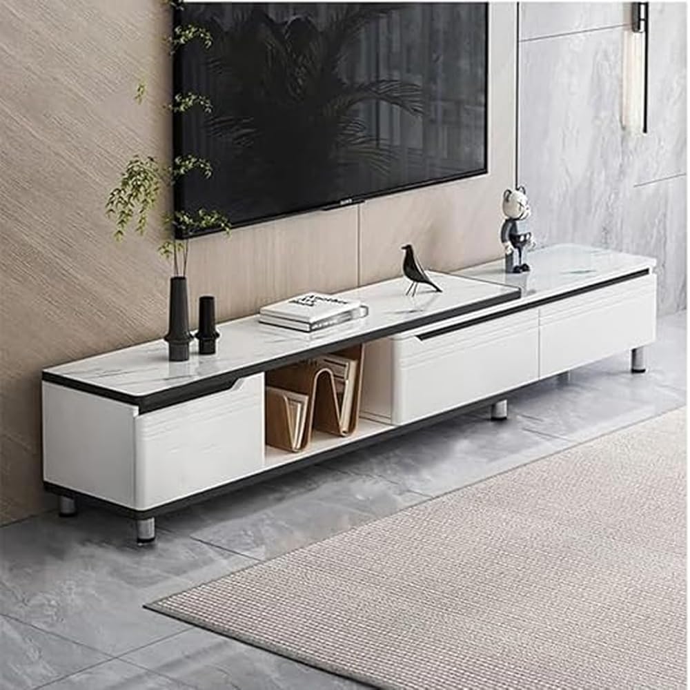 NKXLiving Room Modern Shelf Storage Cabinet Table