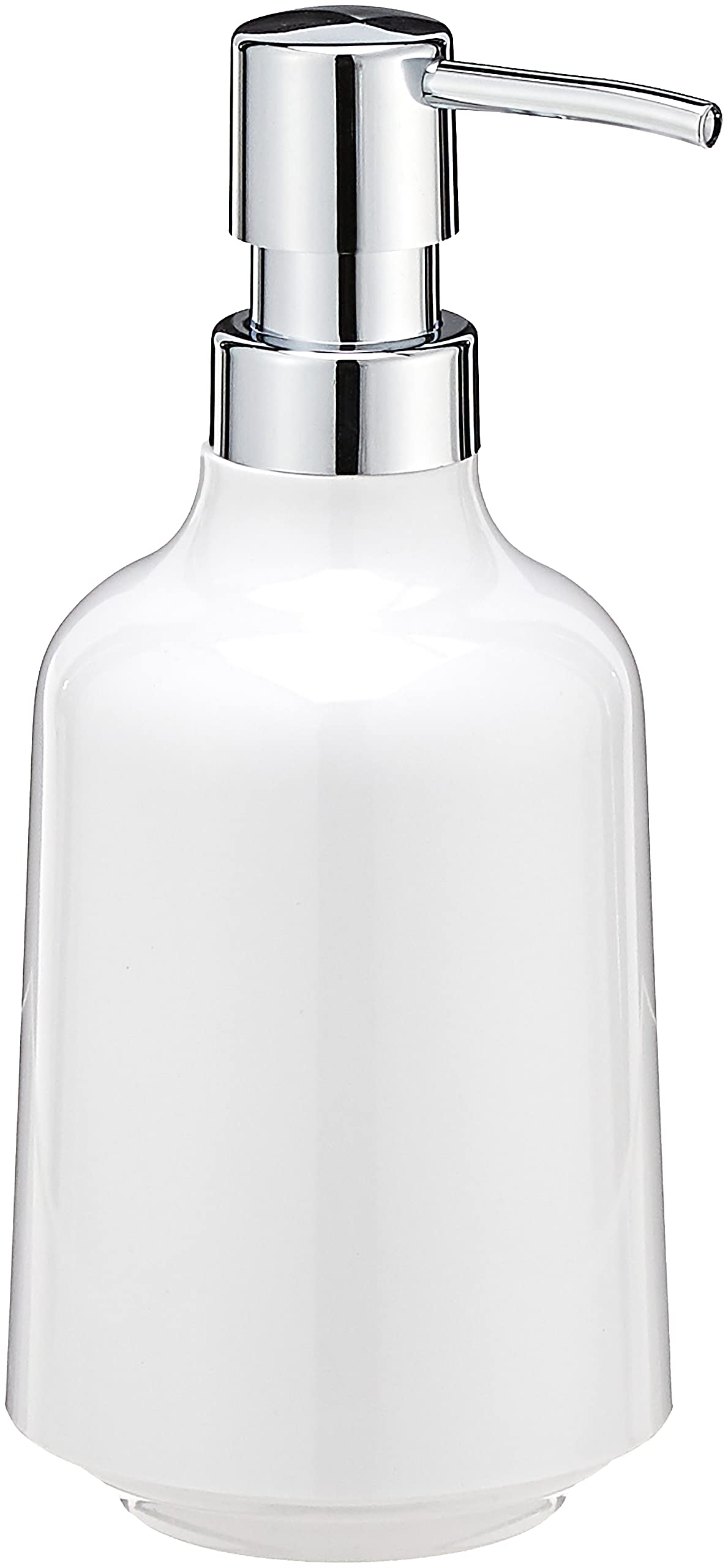 UmbraStep Soap Dispenser, White,3-1/2" diam. x 7" h