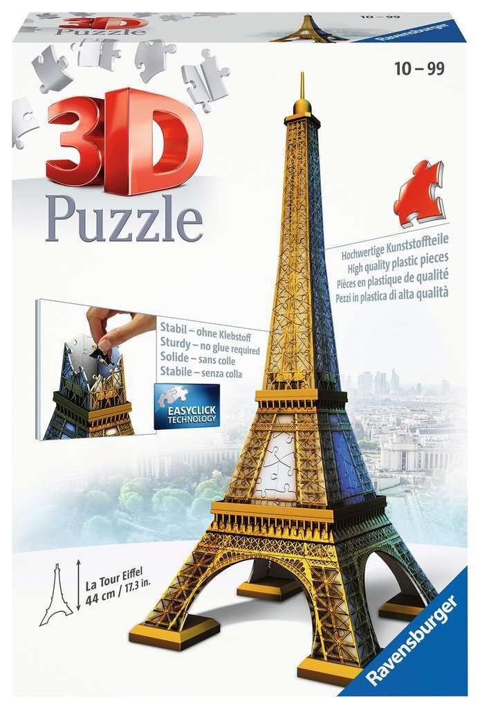 Ravensburger3D Puzzle 12556 - Eiffelturm - 216 Teile