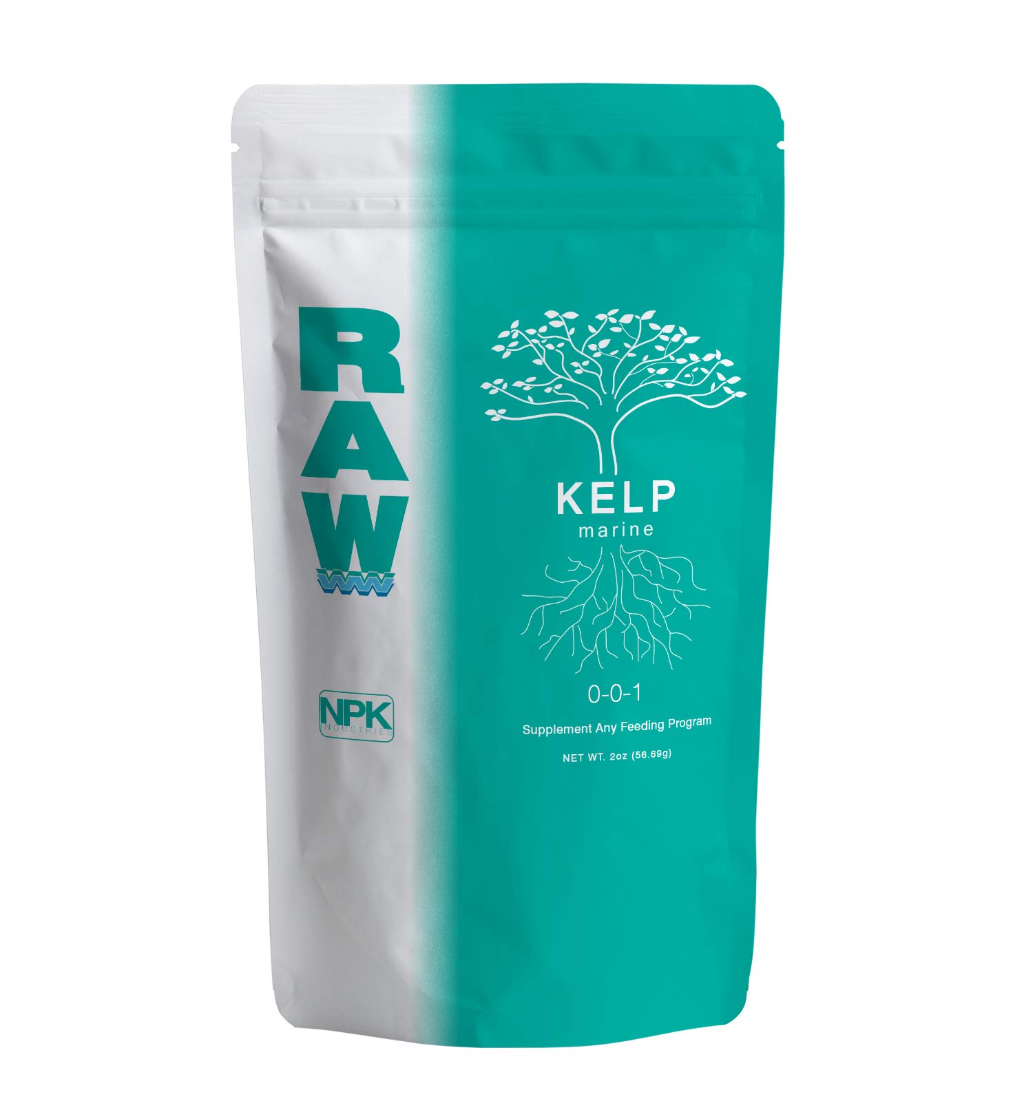 RAWKelp 2oz - Biostimulant That is Rich in Organic Plant Hormones for Enhanced Growth - Indoor, Outdoor, Hydroponic Use