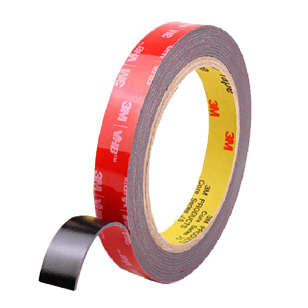 Hanfix Double Sided Tape, Heavy Duty Mounting Tape for Auto, Home and Ofiice. (1/2in * 15.6ft)