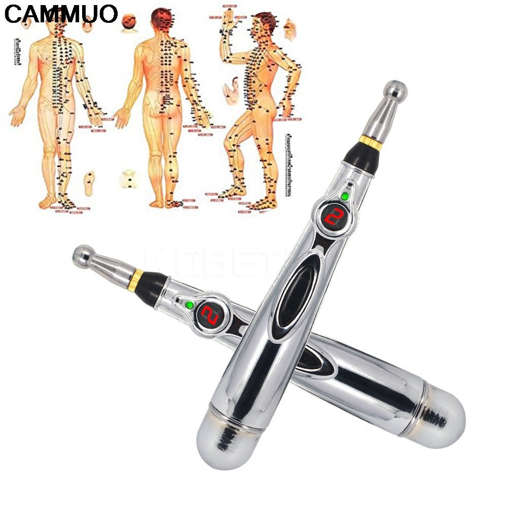 Generic CAMMUO Electric Acupuncture Magnet Therapy Heal Massage Pen Meridian Energy Pen