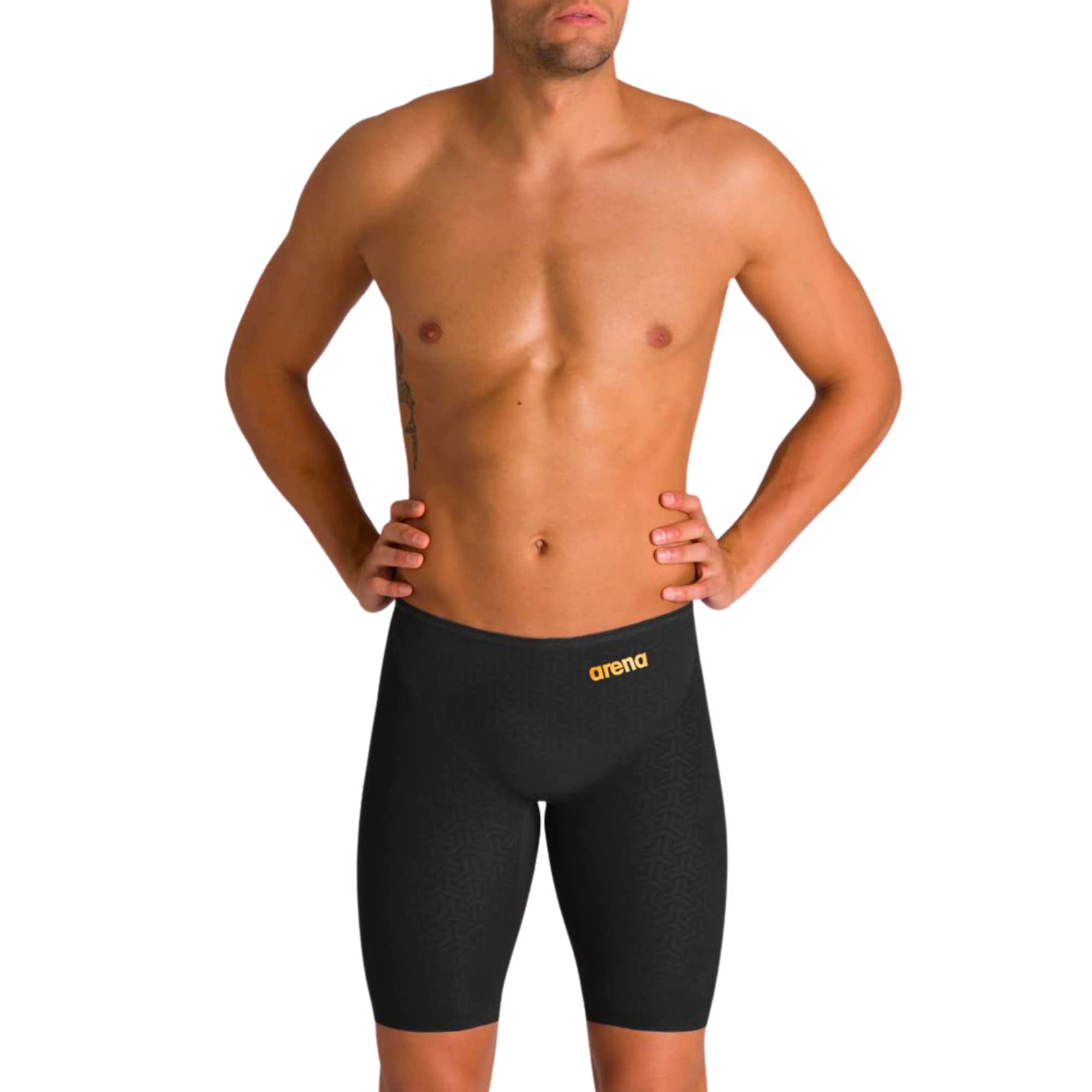 ARENA Mens Powerskin Carbon Glide Durable Swim Jammers Competitive Racing Swimsuit - Athletic Endurance Swimwear