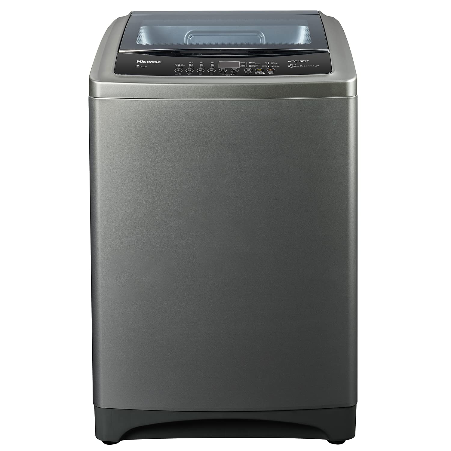 Hisense8 Kg Top Loading Washing Machine Free Standing Silver Model WTJD802T -1 Years Full Warranty.