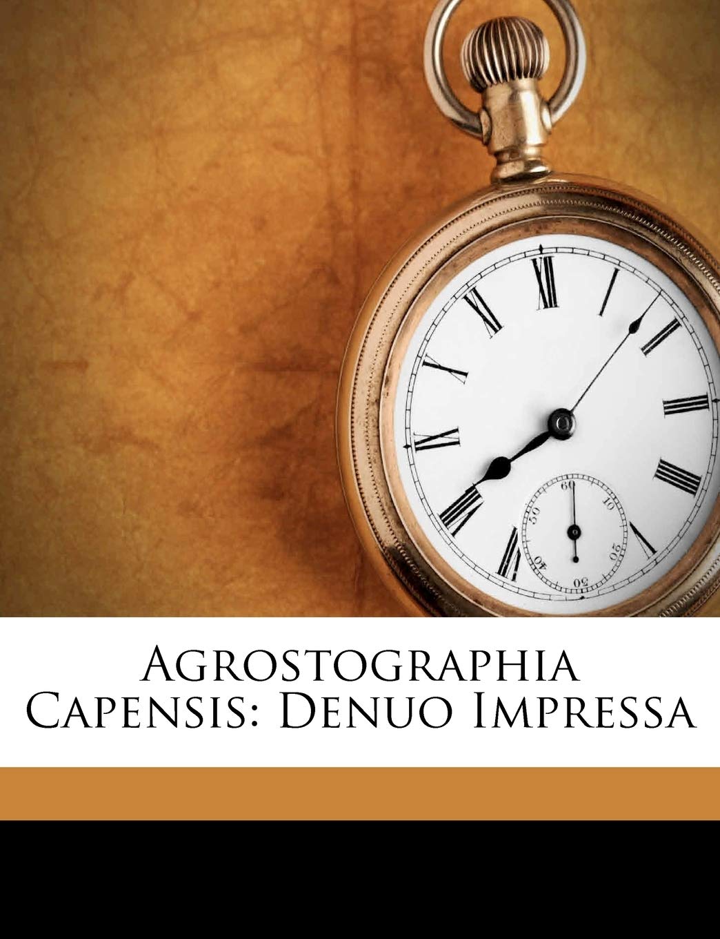 Agrostographia Capensis: Denuo Impressa