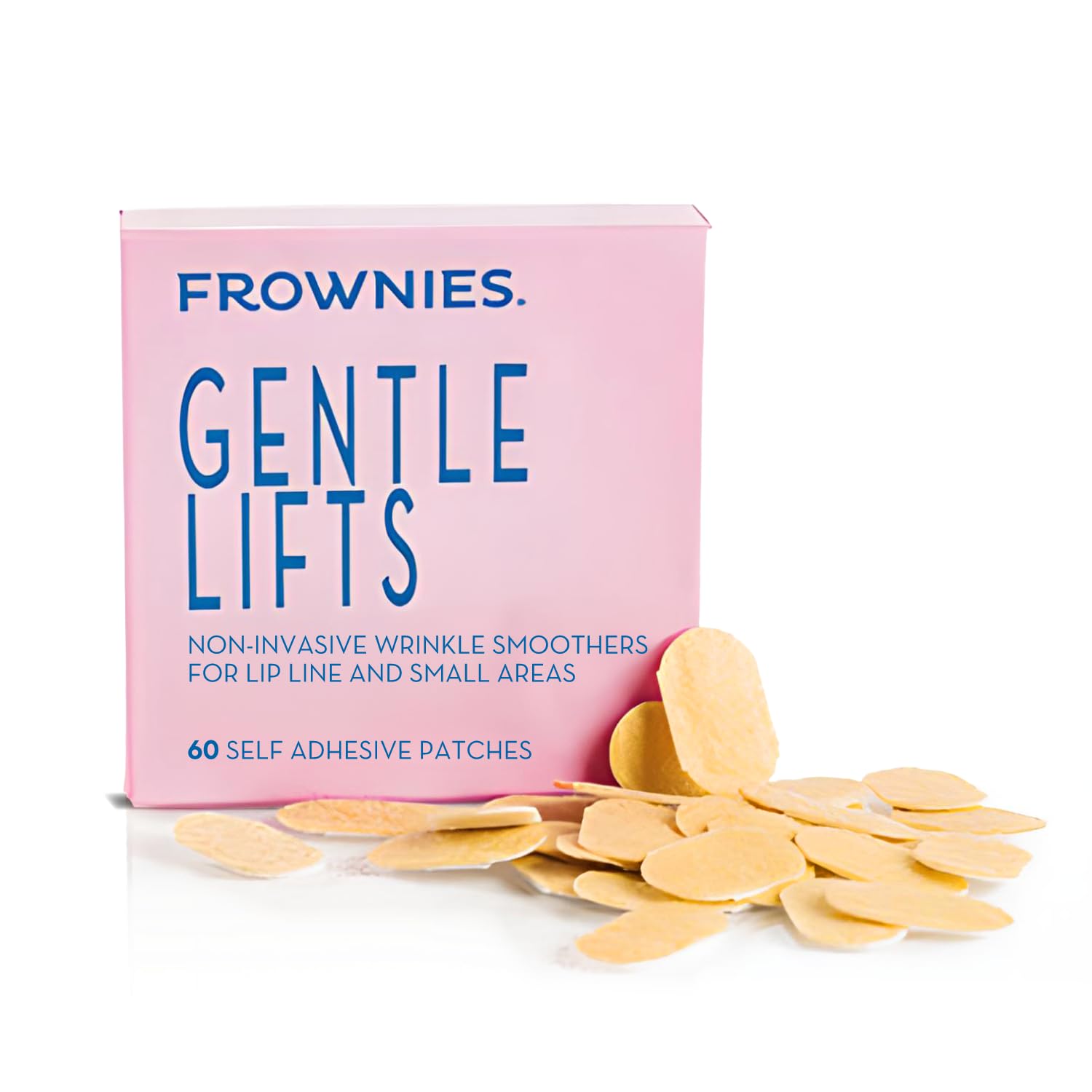 FROWNIESWrinkle Smoothing Gentle Lifts Patches for Fine Lip Lines - 60 Patches