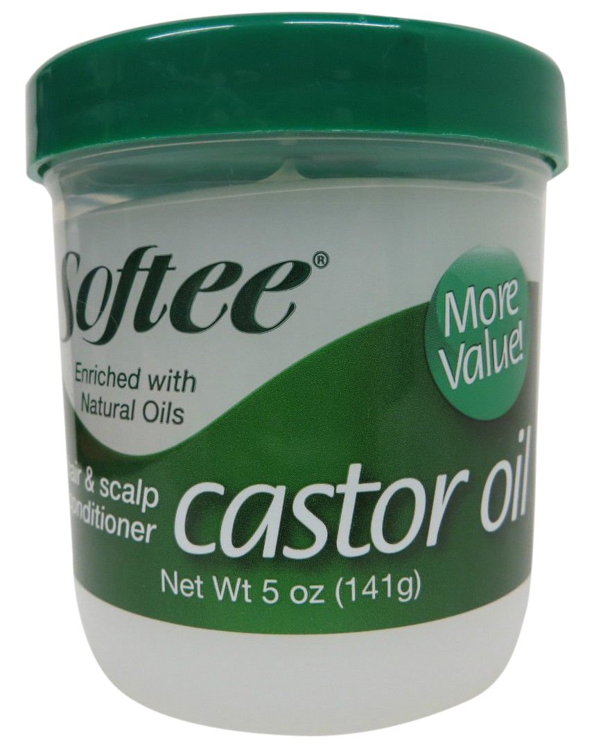 Softee Castor Oil Hair & Scalp Conditioner, 5 Ounce