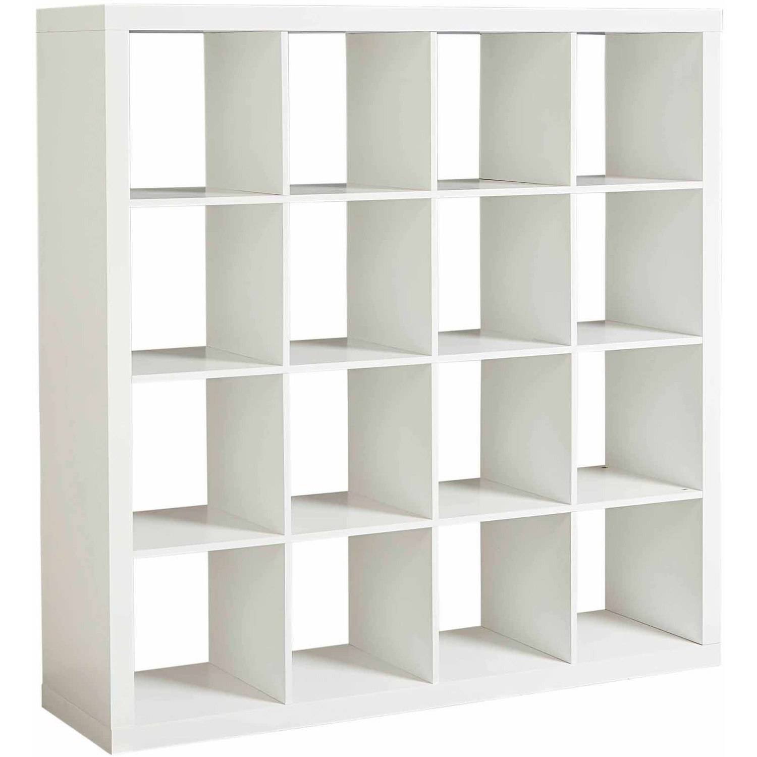 Better Homes and Gardens Versatile Multiple Storage 16-Cube Organizer in White Finish