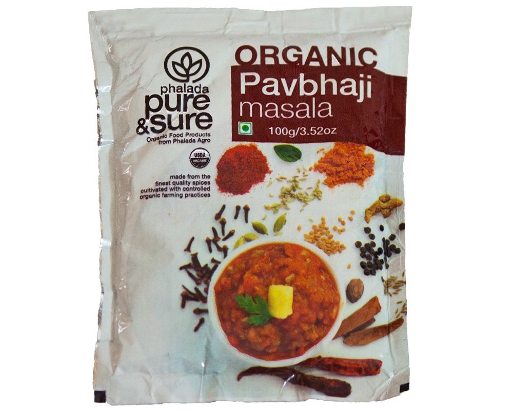 Phalada - Pure & SureOrganic Pav Bhaji Masala 100 Gm