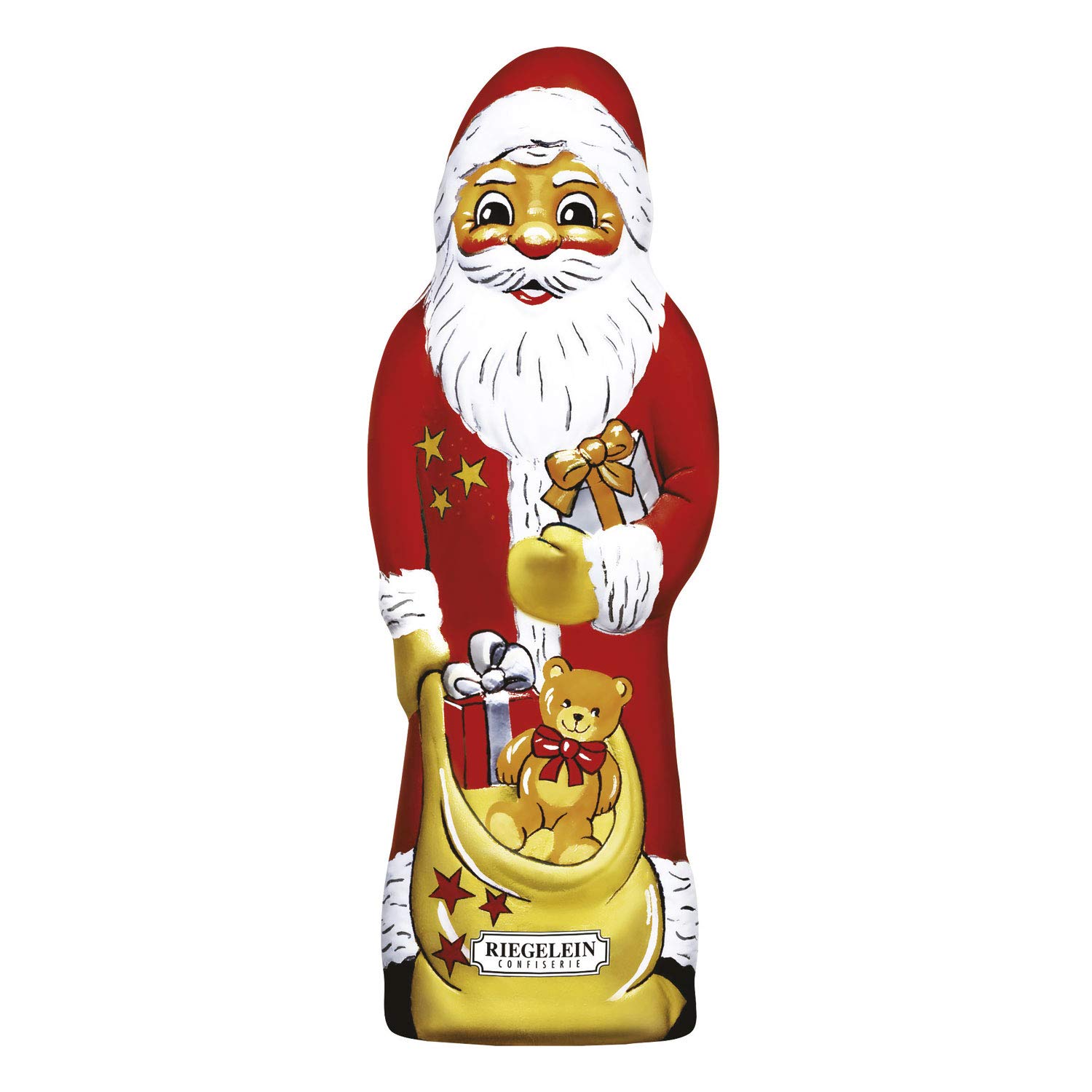 RIEGELEIN Large Chocolate Santa, 150 GR