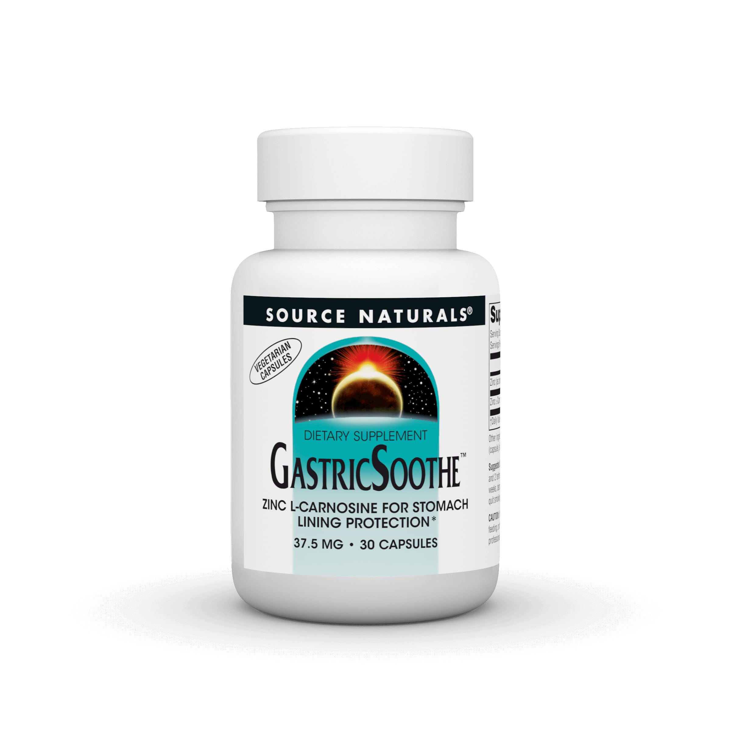 Source Naturals GastricSoothe Zinc L-Carnosine - 30 Veggie Caps