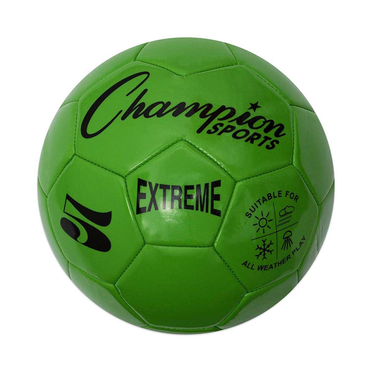 Champion Sports Extreme Series Composite Soccer Ball: Sizes 3, 4, 5 in Multiple Colors