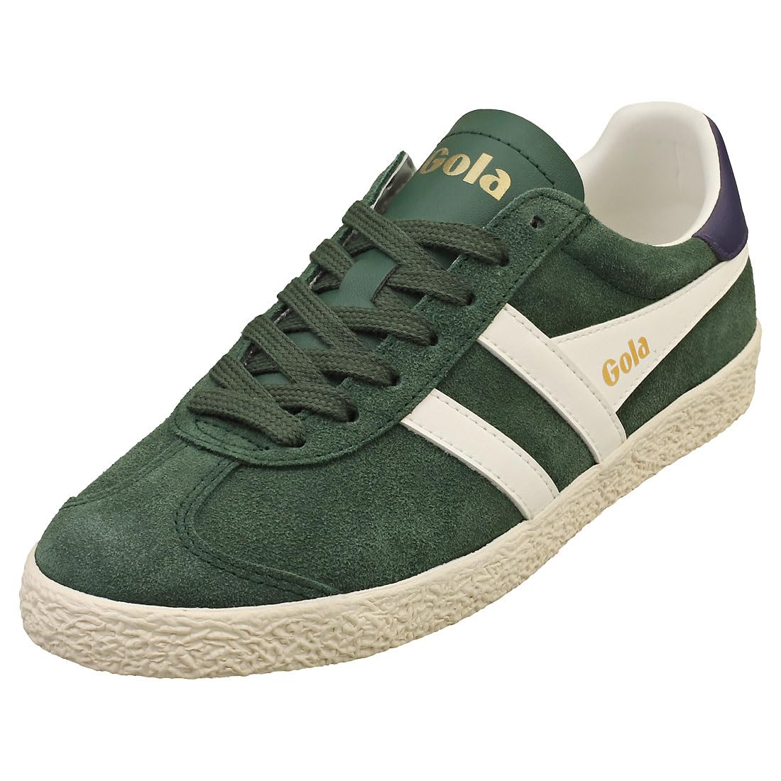 Gola Medallist Womens Casual Trainers in Green Off White