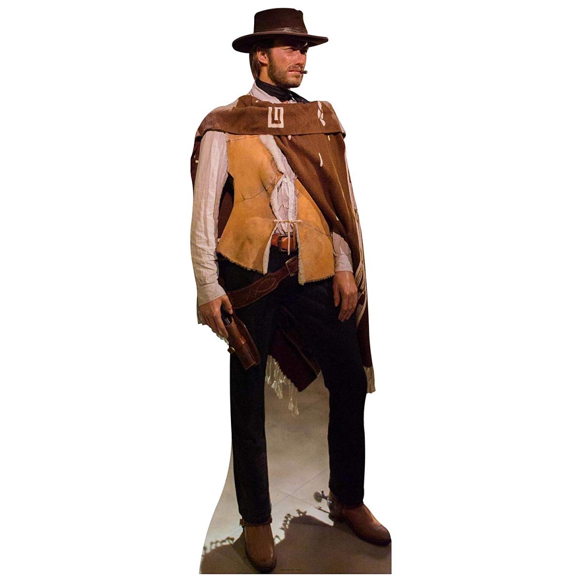 Star Cutouts, Clint Eastwood, Cardboard Cutout Stand-Up, Celebrity Life-Size Stand-In - 76" x 27"